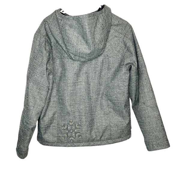 Obermeyer Women's Gray Ski‎ Jacket Size 10 #84100 - Picture 2 of 10